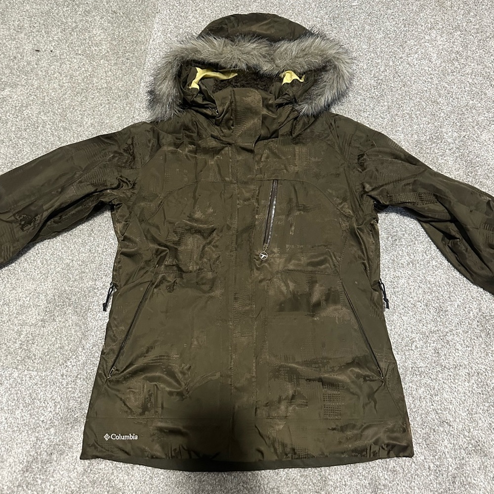 Columbia Titanium Camouflage Winter Jacket
